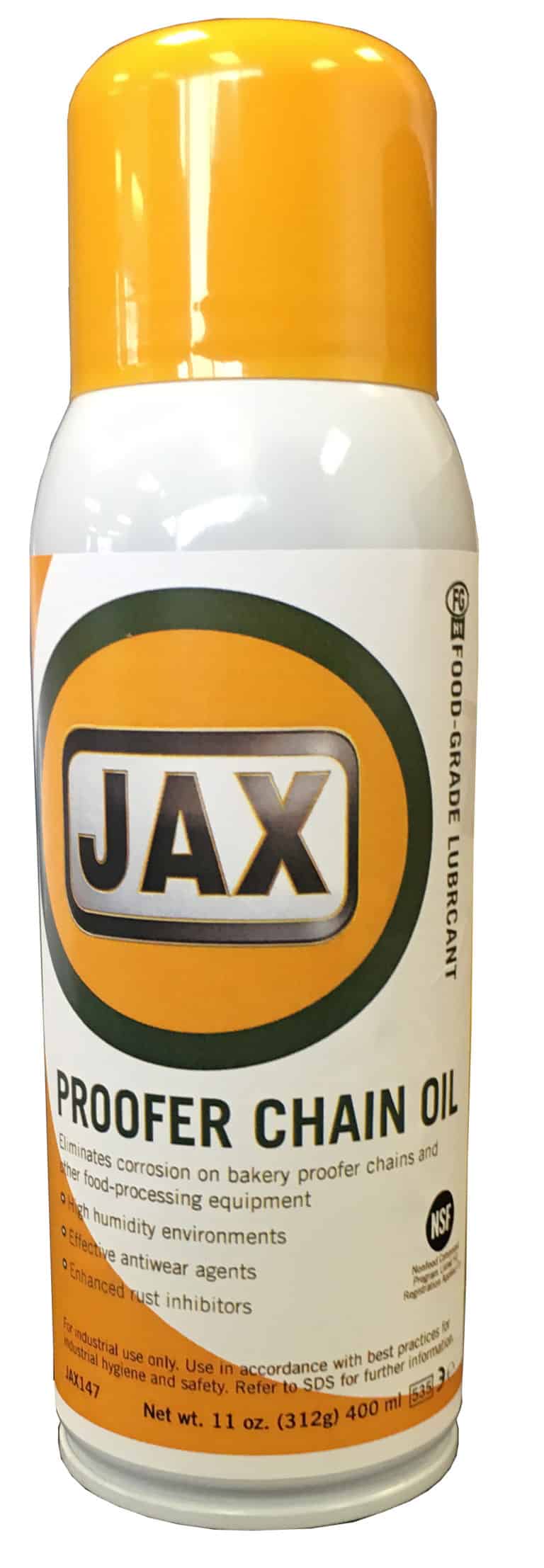 Proofer Chain Oven Oil JAX Industrial Lubricants
