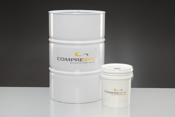 compareva white barrel with lid