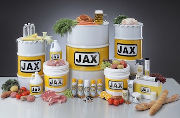 jaxx products are displayed on a table