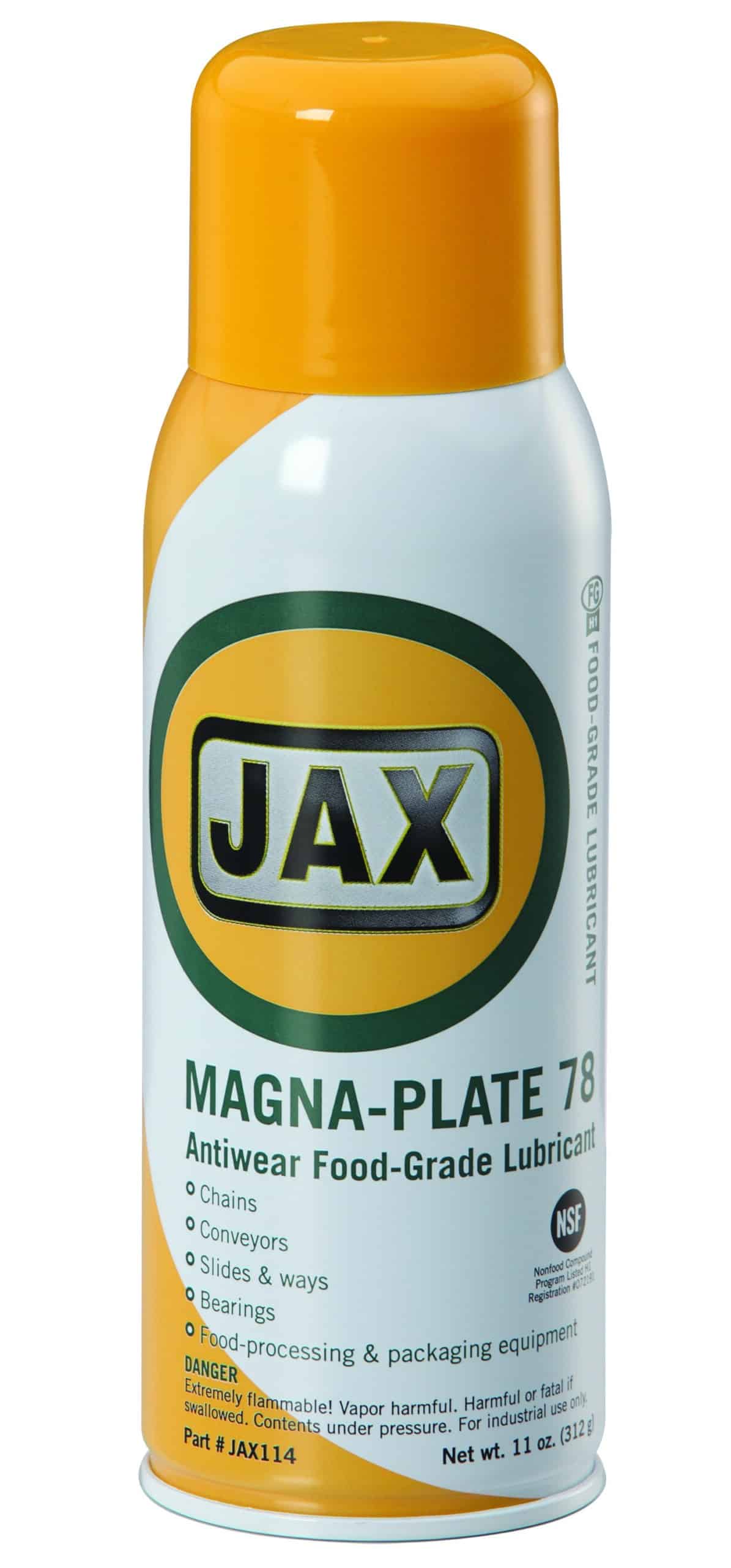 Jax magna plate lubricant spray
